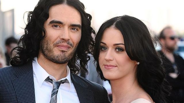 Russell Brand and katy perry